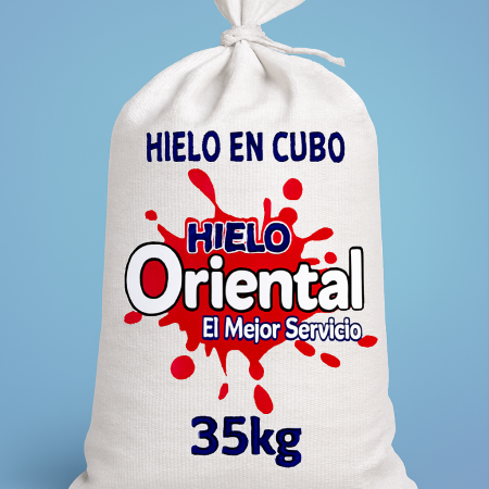 Hielo en Cubo de 35KG
